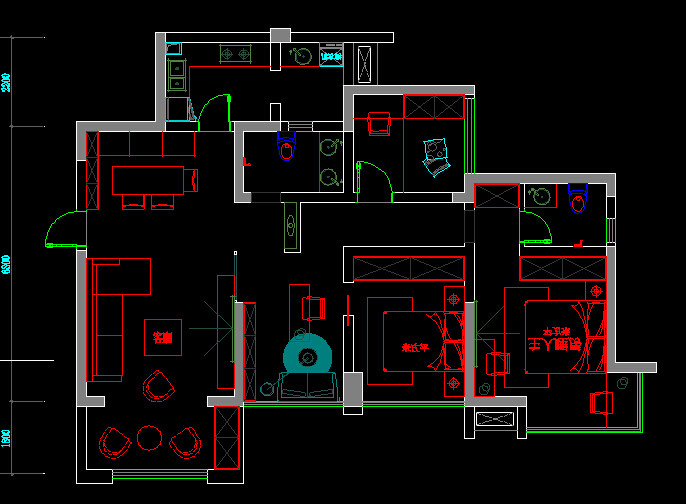 [求助] 求大神帮忙改动下这个户型（有CAD）_QQ截图20150816135707.jpg