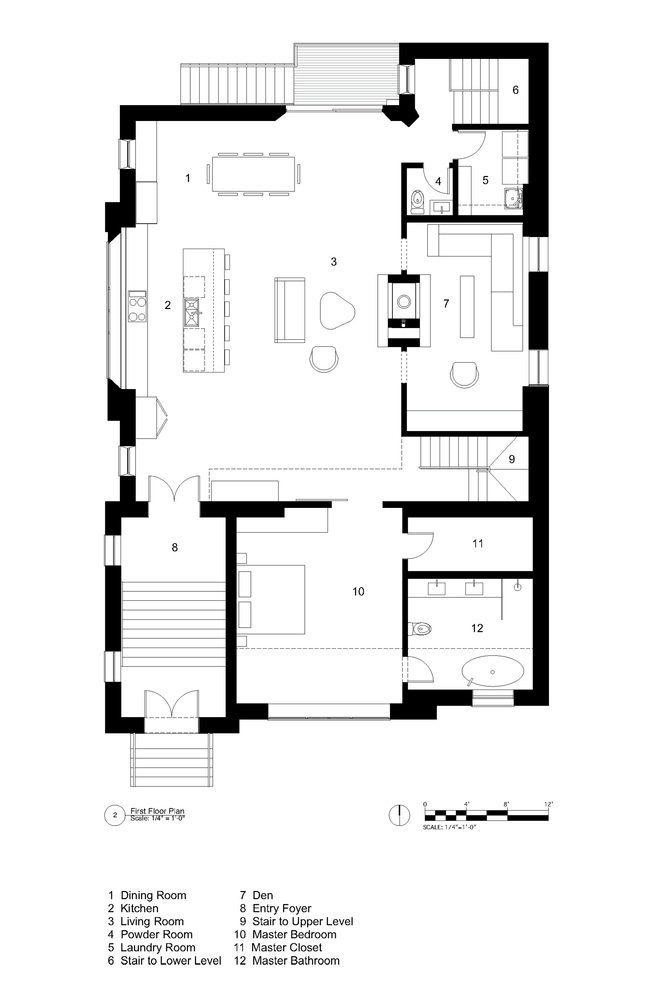 教堂改建为住宅林肯Thelen设计+ Scrafano建筑师_COLLINS_PLAN_1ST_FLOOR.jpg