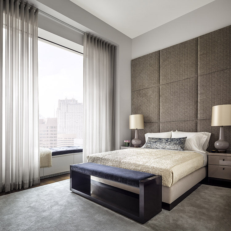 西半球最高住宅大厦--纽约公园大道432 Park Avenue公寓_432ParkAvenue_Model-bedroom02.jpg