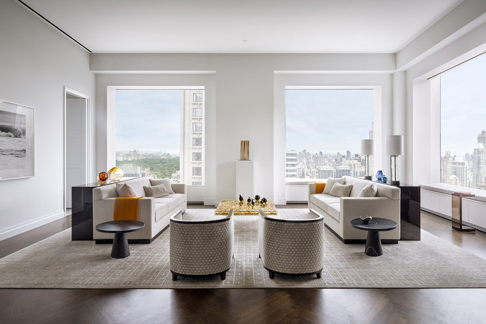 西半球最高住宅大厦--纽约公园大道432 Park Avenue公寓_432ParkAvenue_Model--livingroom01.jpg