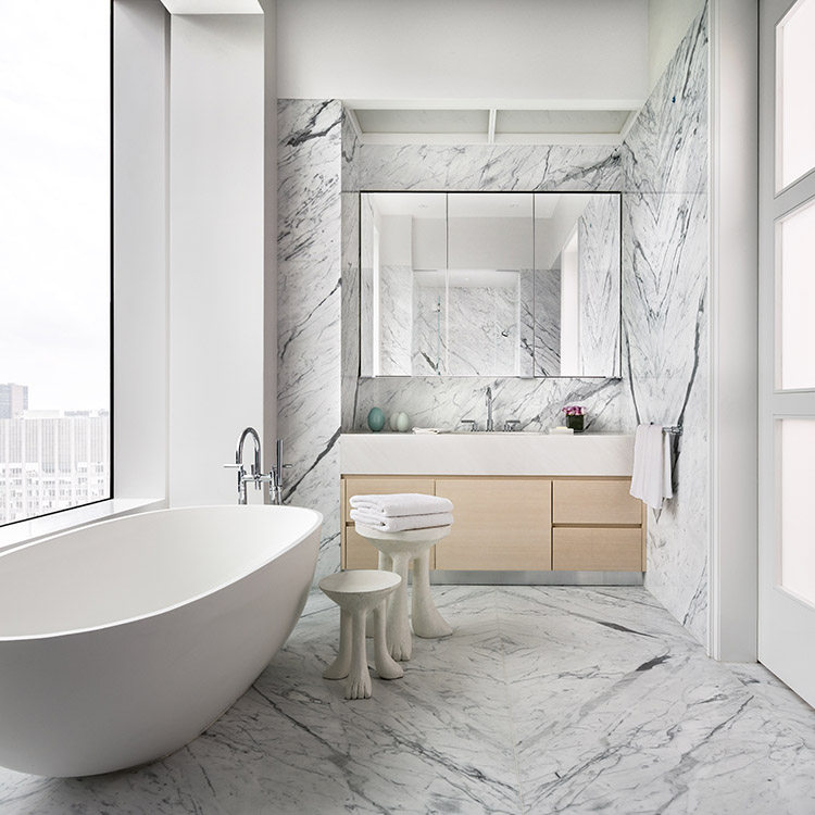 西半球最高住宅大厦--纽约公园大道432 Park Avenue公寓_432ParkAvenue_Model-masterbath.jpg