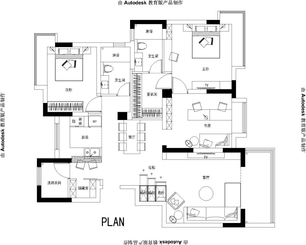 空间怎么才能有效利用啊_碧水栖亭1-Model.jpg