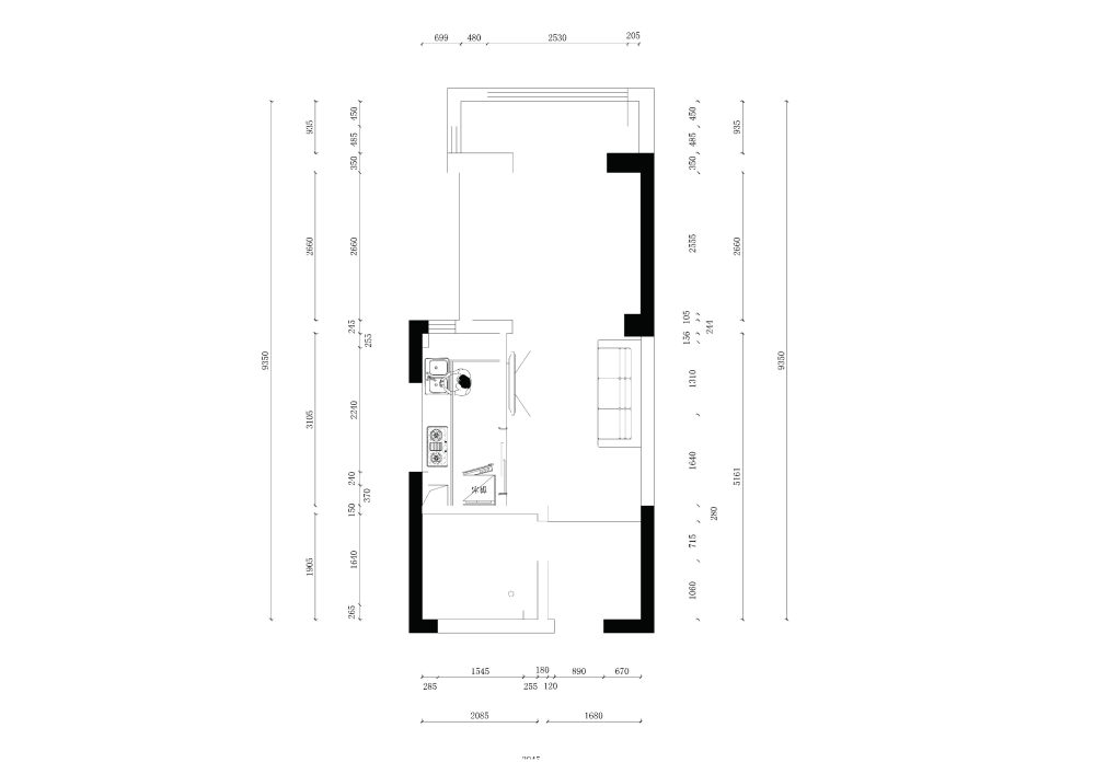 小户型，一室一厅，求餐桌位置放哪_福苑-Model.jpg