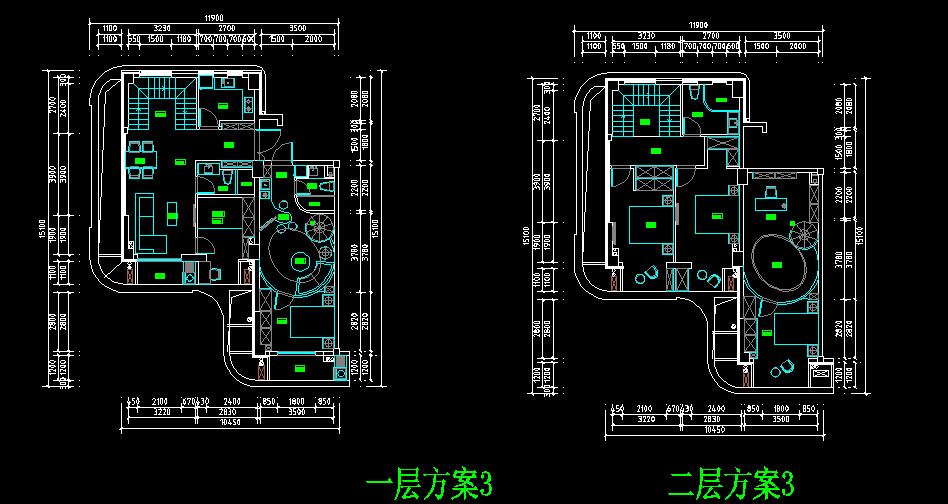 这是平面方案二