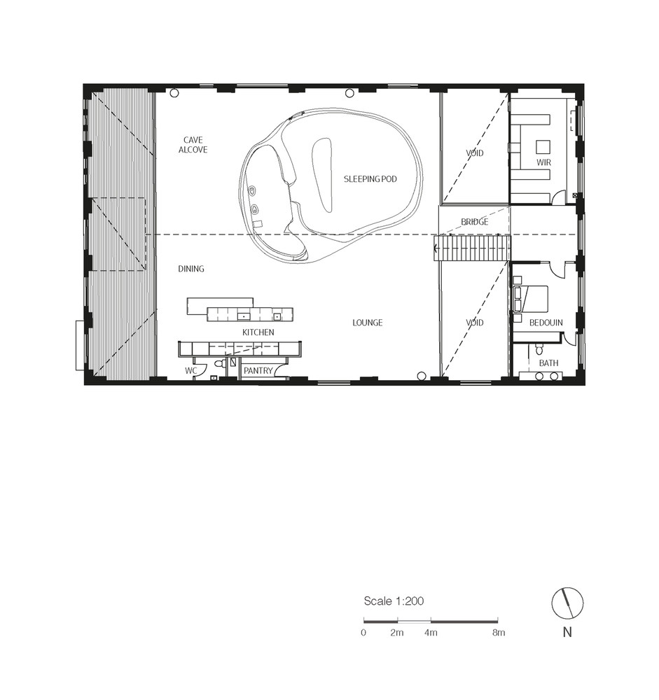 Inner City Warehouse / Allen Jack+Cottier_12045_Level1_Scale_1-200_key.jpg