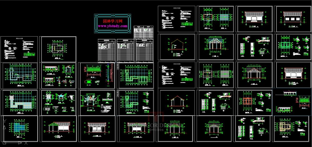 CAD古建及家具图集_古建筑建筑施工图.jpg