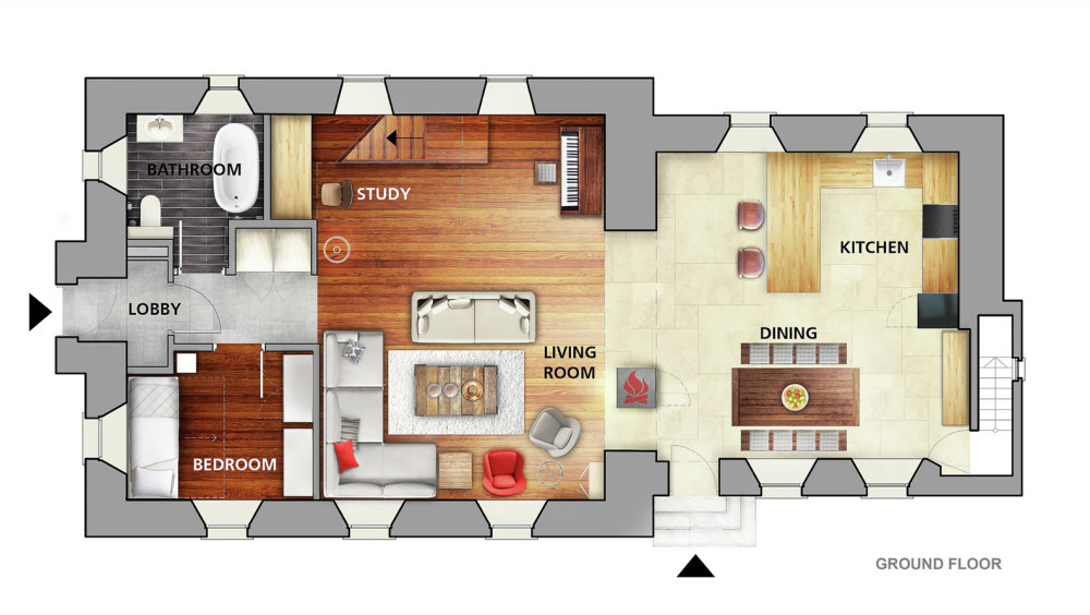 教堂的进化改造/ Evolution Design_Ground_floor.jpg