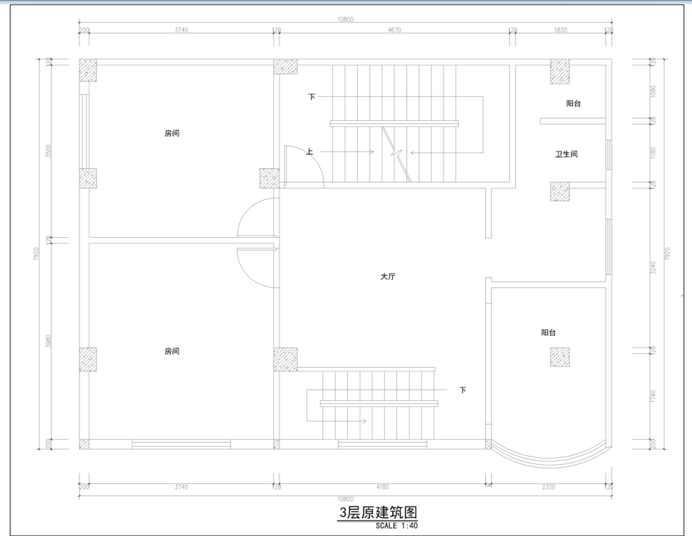 求各路大神指教，农村屋，上下2层打通_3.png