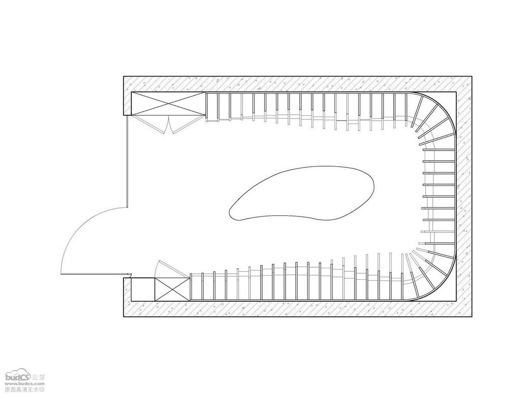 北京13㎡的鞋店'Importance of Walking' Store  PRAXiS d'ARCHITECTURE_plan.jpg