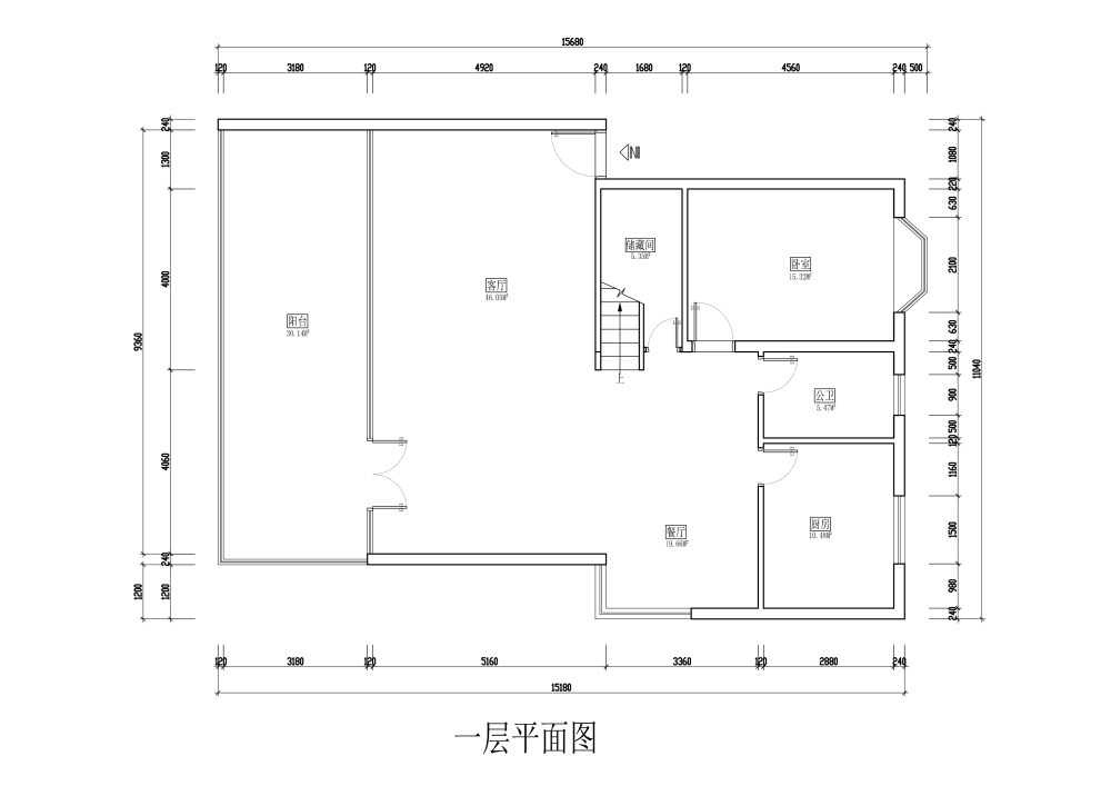 300平方双层叠墅户型研讨求突破，悬赏1000，参与有奖励！_平面优化-1.jpg