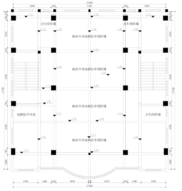 大平层 求救_原始结构图