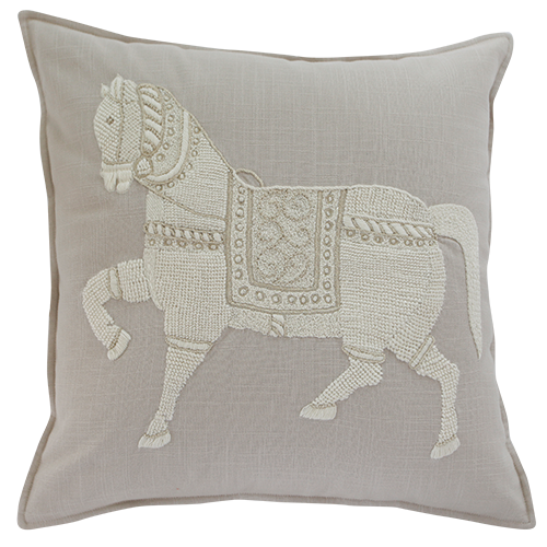 国外高清布艺抱枕，无需抠图！_HORSE PILLOW.png