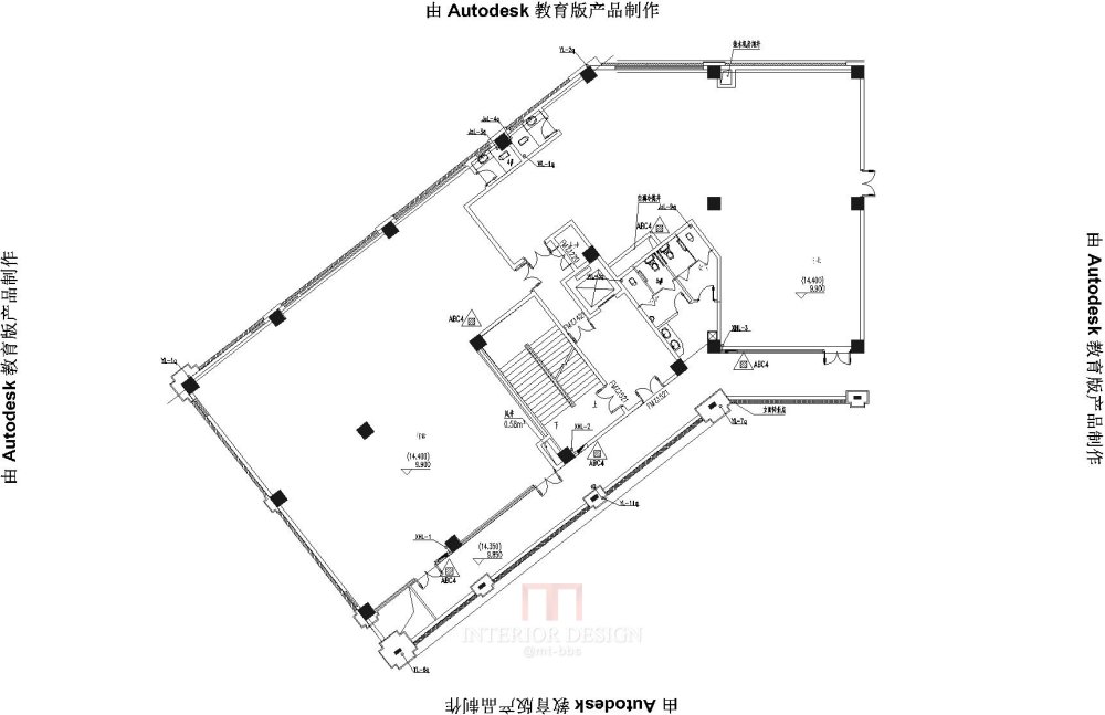 懒人网咖—伊甸园·亚当与夏娃（在虚拟世界中放肆一回）_网吧施工图1015-尺寸Model.jpg