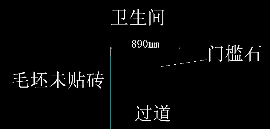 窄门洞包门套处理～_示意图