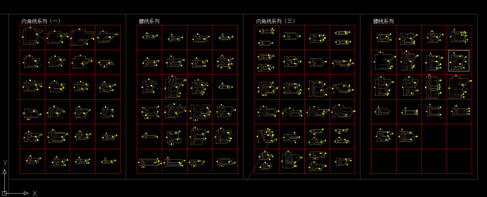 石材线条，石膏线，门套线，踢脚线木线条（可分开下载）_木线条.png