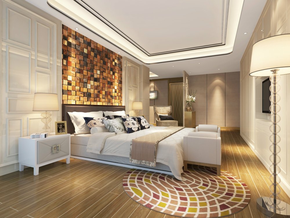 简欧风格的客厅装修,它给人一种空间感而不是各种装饰品的多少