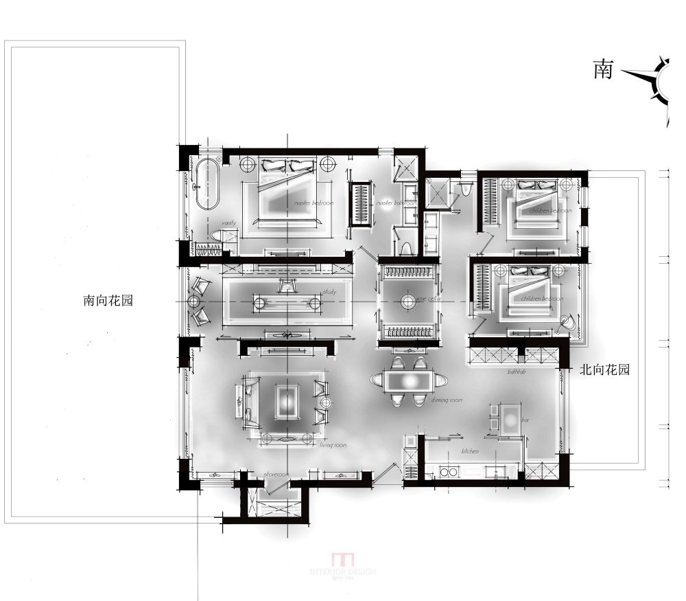 20期住宅平面投稿没有赶上，出了个方案，望大家多多吐槽！_方案