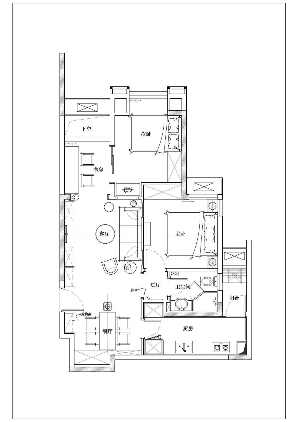 看过来......设计师自己小户型//////求建议_2.jpg