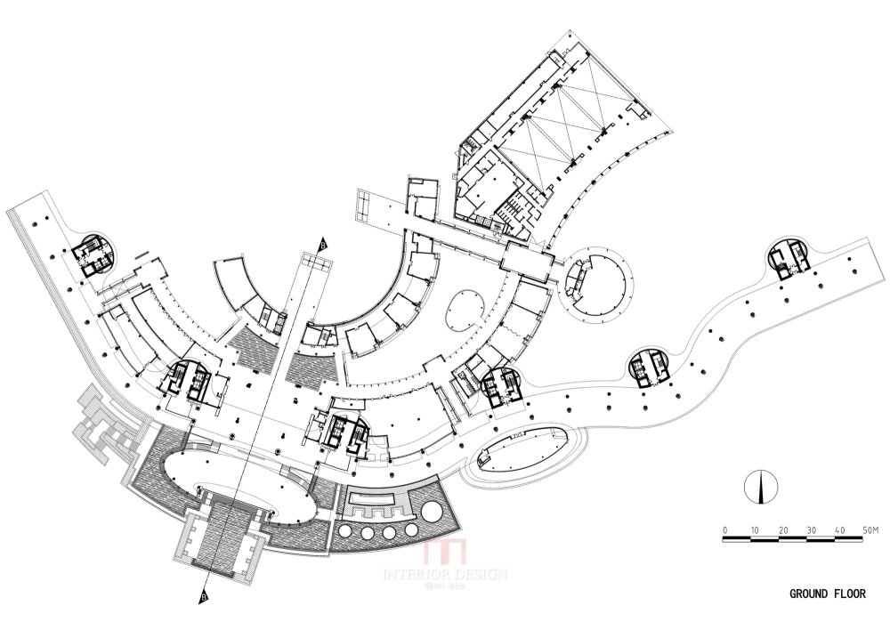 海南蓝湾威斯汀度假酒店 / gad 浙江绿城建筑设计_Ground_Floor_Plan.jpg