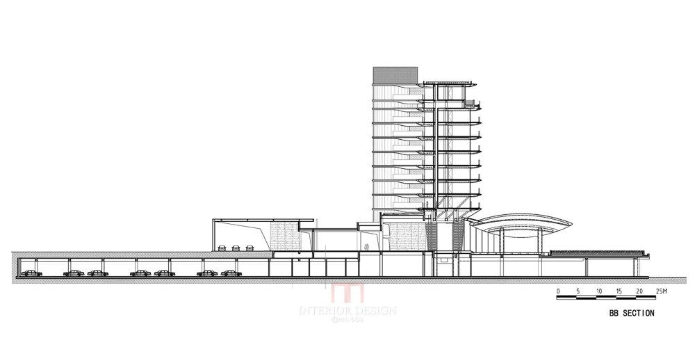 海南蓝湾威斯汀度假酒店 / gad 浙江绿城建筑设计_Section_BB.jpg