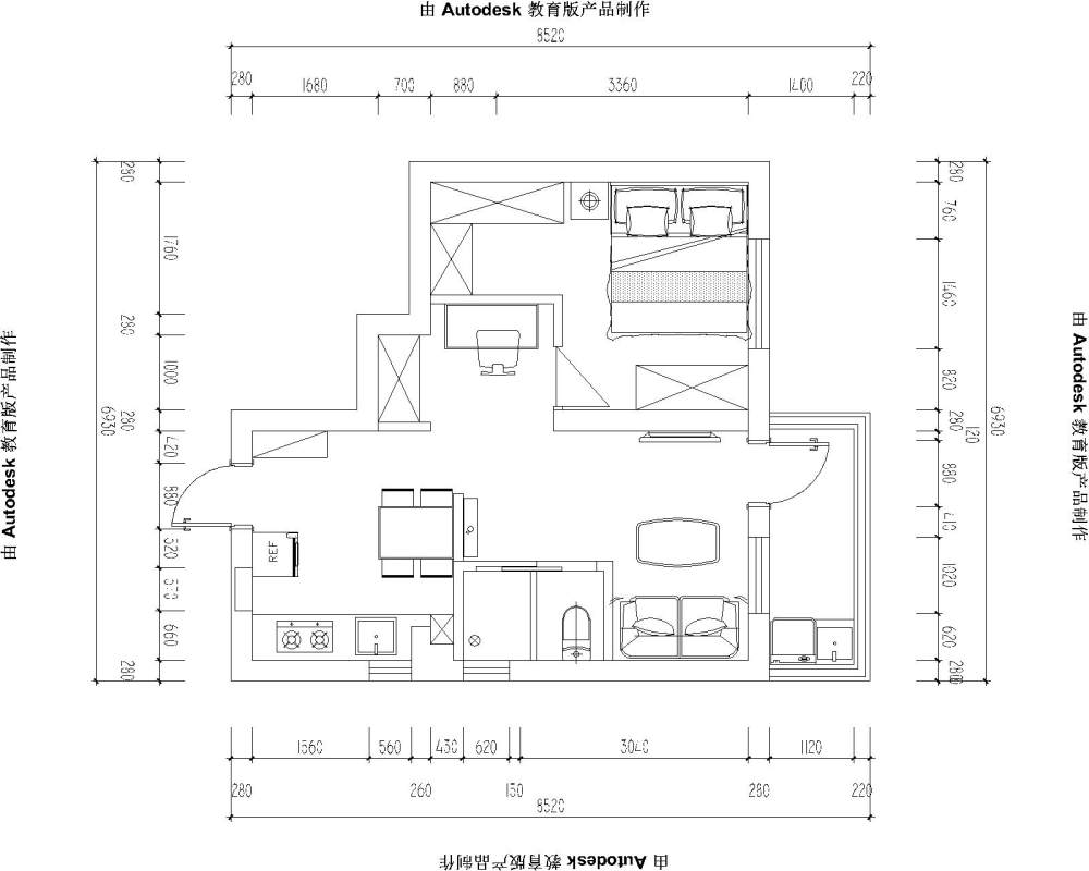 48平的小户型，哎呀。实在想不出来了，求大师，回帖必赏_11-Model.jpg