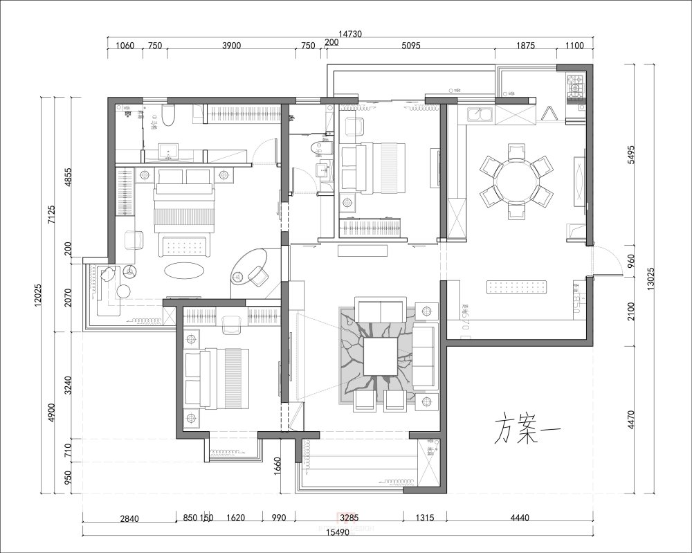 麻烦各位大神看看这个户型的修改还有没有更好方案_1.jpg