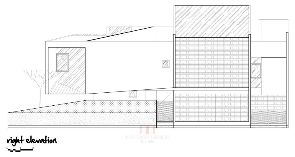 印度尼西亚----呼吸的住宅_Right_Elevation.jpg