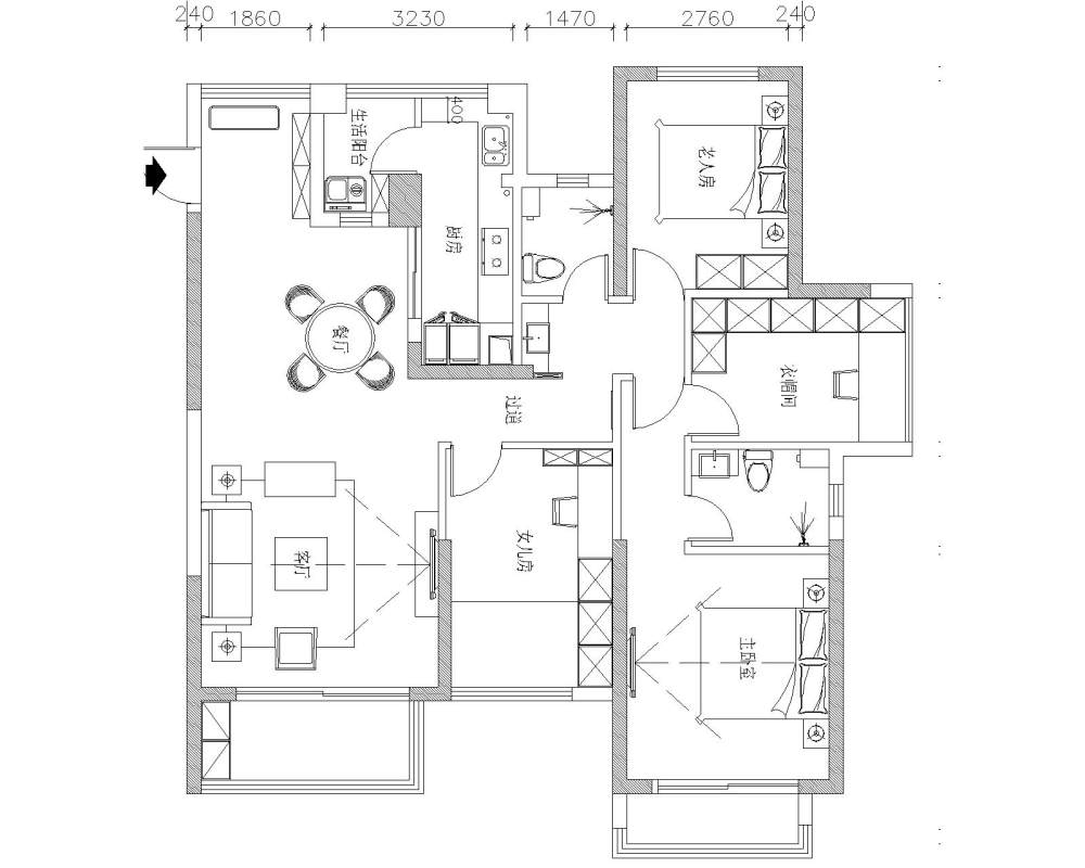 141坪。。要求设计新颖。。严重卡壳。。求指导。。。。..._141坪-Model.jpg