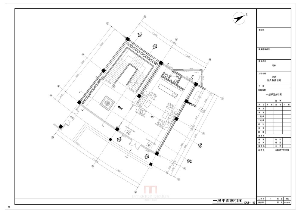 ［会所］东南亚泰式SPA会所门厅，精致迷情的施工图！_一层平立面0710_页面_4.jpg