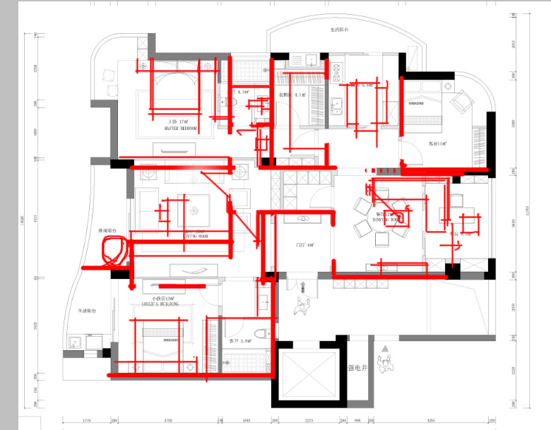 这个户型自己做了7  8个方案了。快吐了、请求大师开拓思路_QQ截图20160115170719.jpg