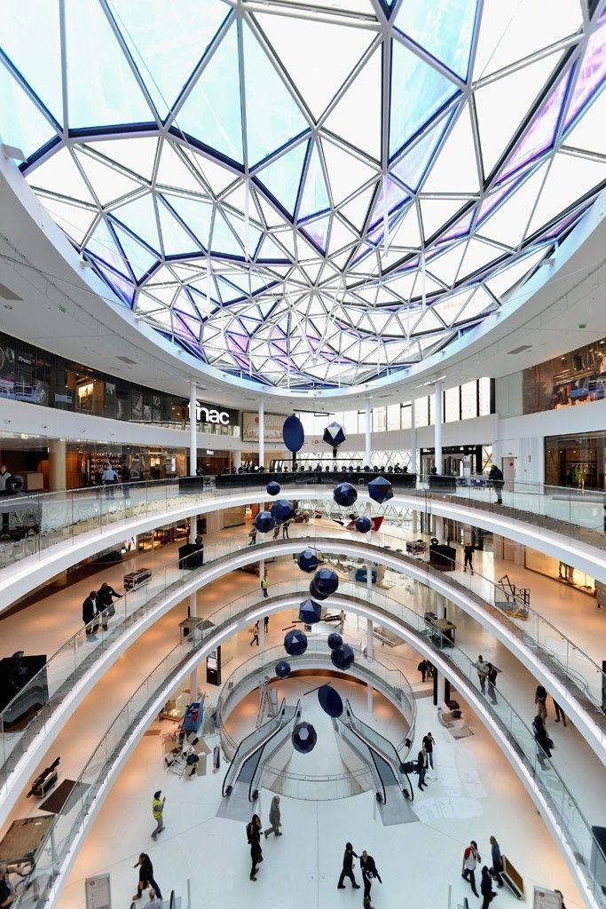 几十个超牛购物中心中庭方案