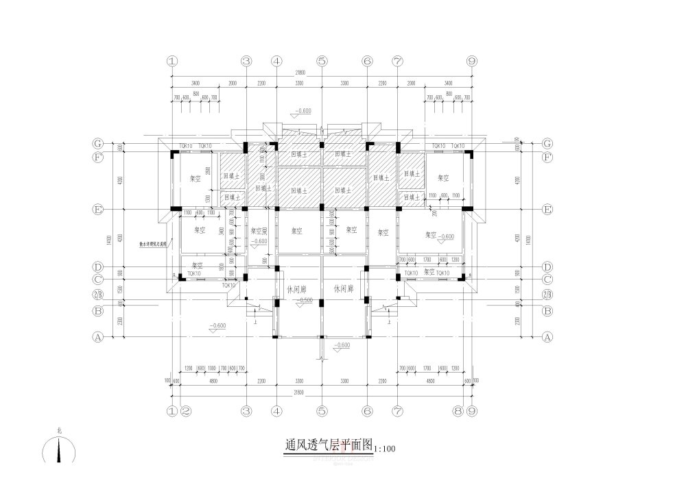 地中海风格双拼别墅建筑施工图_1.jpg