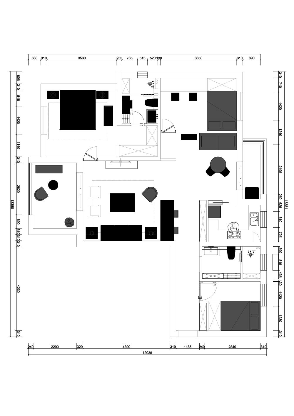 120平米家装户型_三居室 Model (1).jpg