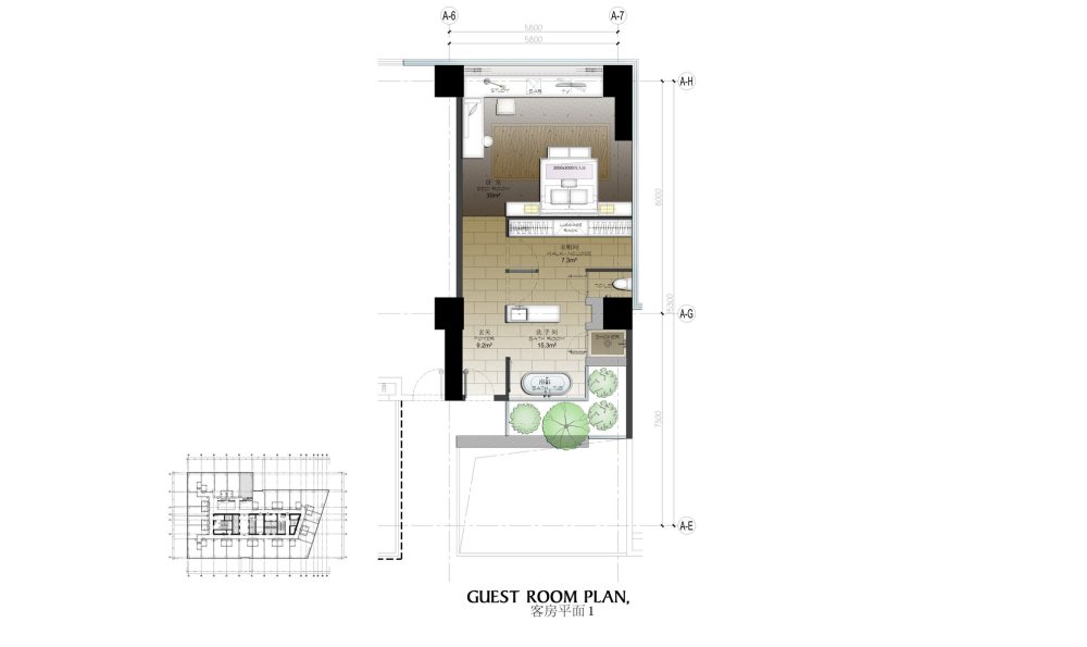 重庆 威斯汀酒店  室内软装概念方案设计汇报提案_16客房平面2+.jpg