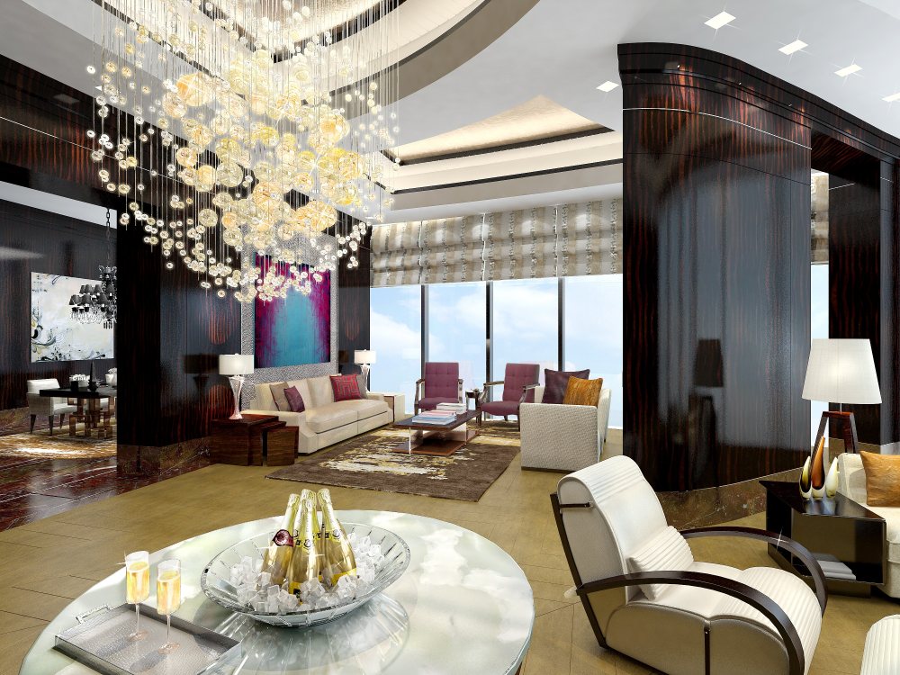 火焰塔费尔蒙特巴库酒店(高清摄影) Fairmont Baku Flame Towers_41129901-H1-AZE-011.jpg