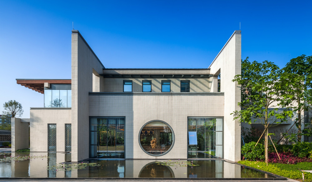 珠江岭南公馆销售中心|缔造名门豪邸风范-商业设计-马蹄室内设计论坛