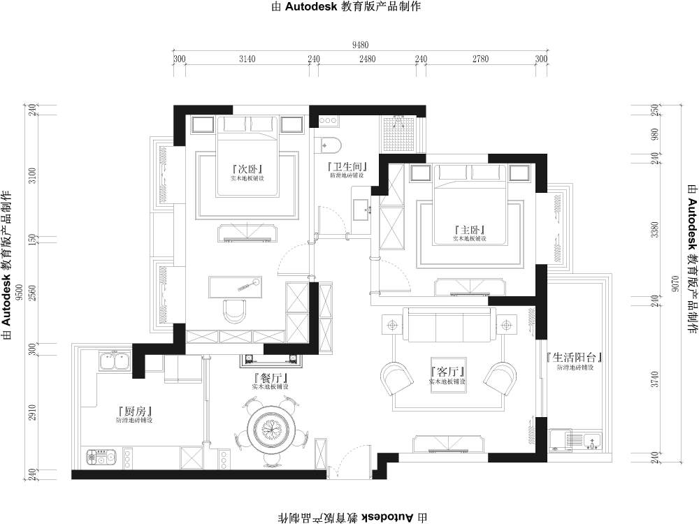 一个100户型的平面方案优化_2016-3-26平面.jpg