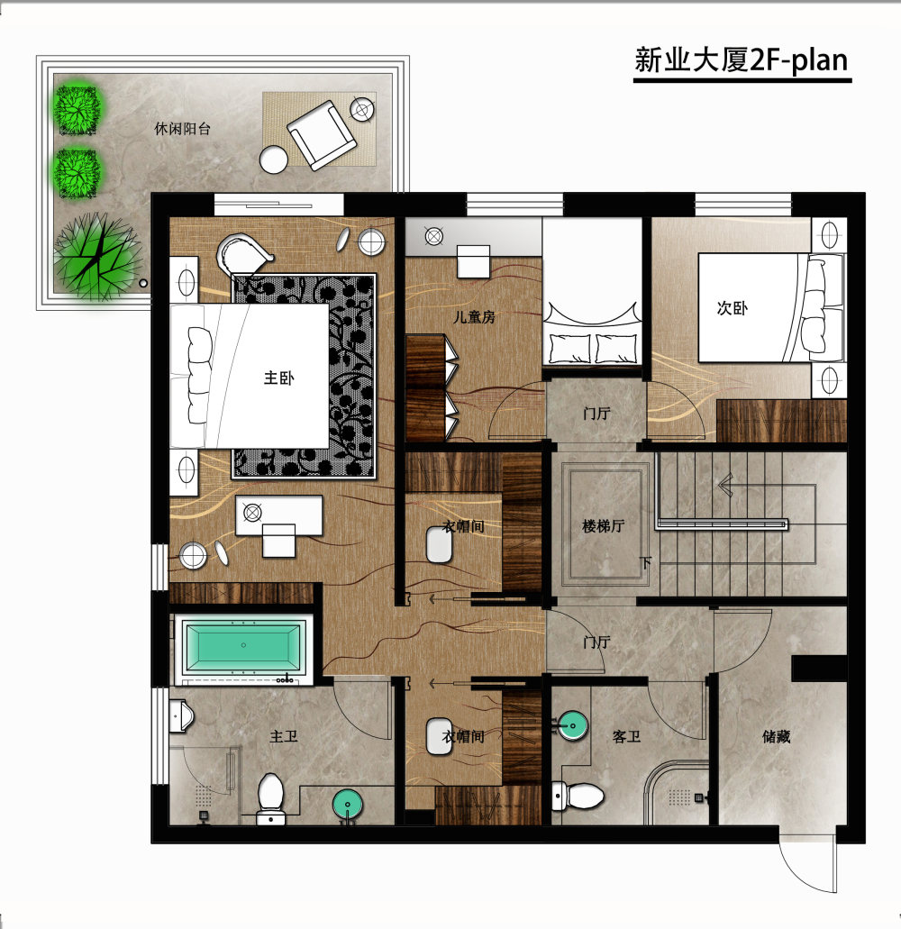 新业大厦2F-plan-Model.jpg