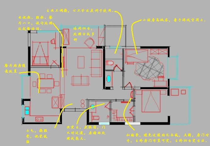 100㎡小家，自己做的平面方案，请各位大神指点一下，非..._160407.jpg