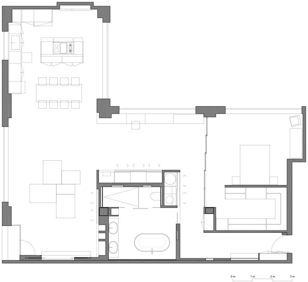 伦敦公寓室内改造--谁说LOFT不能优雅奢华_039-Theatrical-Apartment-by-APALONDON-.jpg