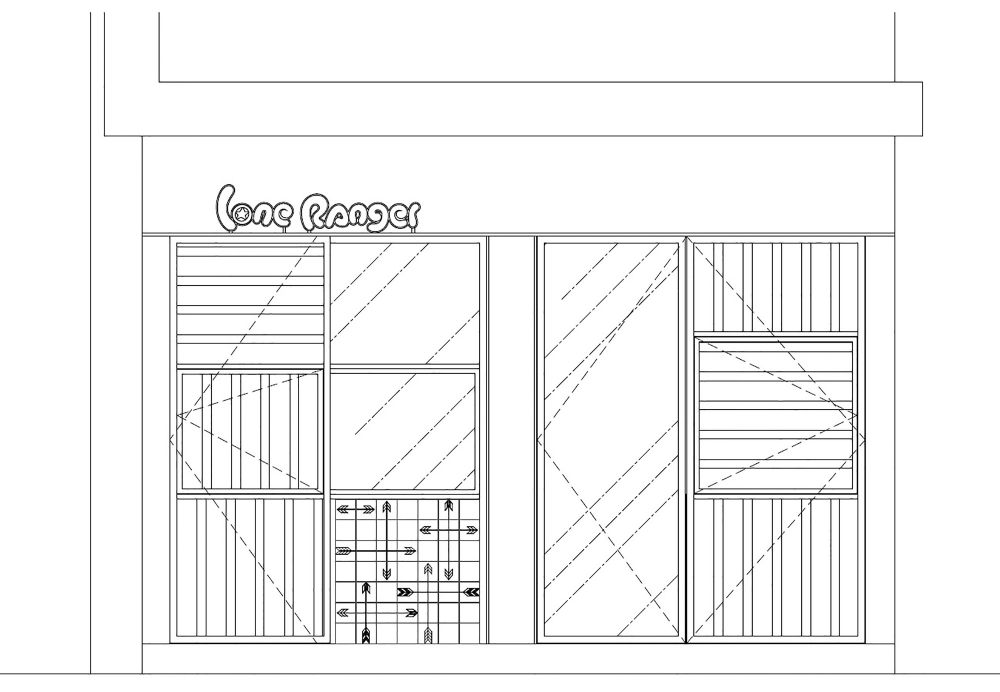 LONE RANGER 热狗店 / 联图（Linehouse）_2-_ELEV_1.jpg