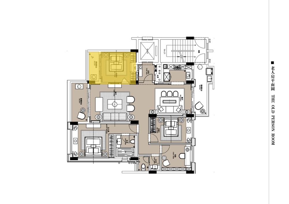 一个新中式风格方案_040老人房平面布置图.jpg
