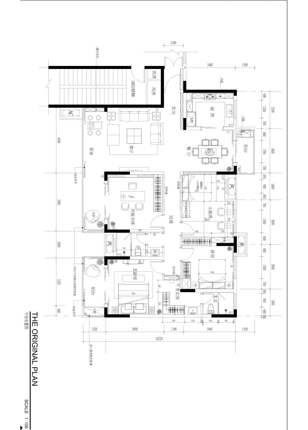 很少在马蹄上发表研讨作品，希望大家多多指点。_最终平面布置图