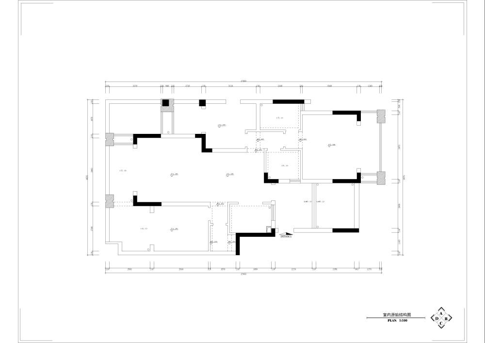 观花府邸室内空间设计_观花府邸室内原始结构图.jpg