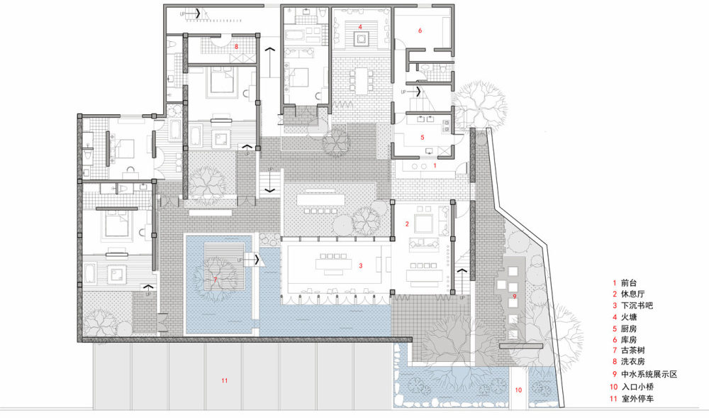 大理慢屋•揽清精品度假酒店 Dali Munwood Lakeside Resort Hotel_drawings-4-一层平面-1st-floor-plan-Munwood-Lakeside-by-Init-Design-Office.jpg