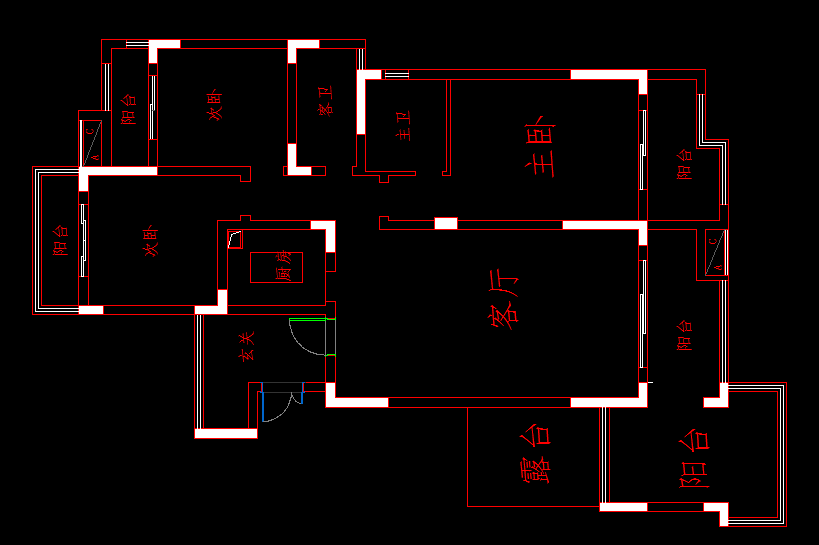 自己做的一个平面，要三个卧室能不能再优化一下_QQ截图20160426093928.png