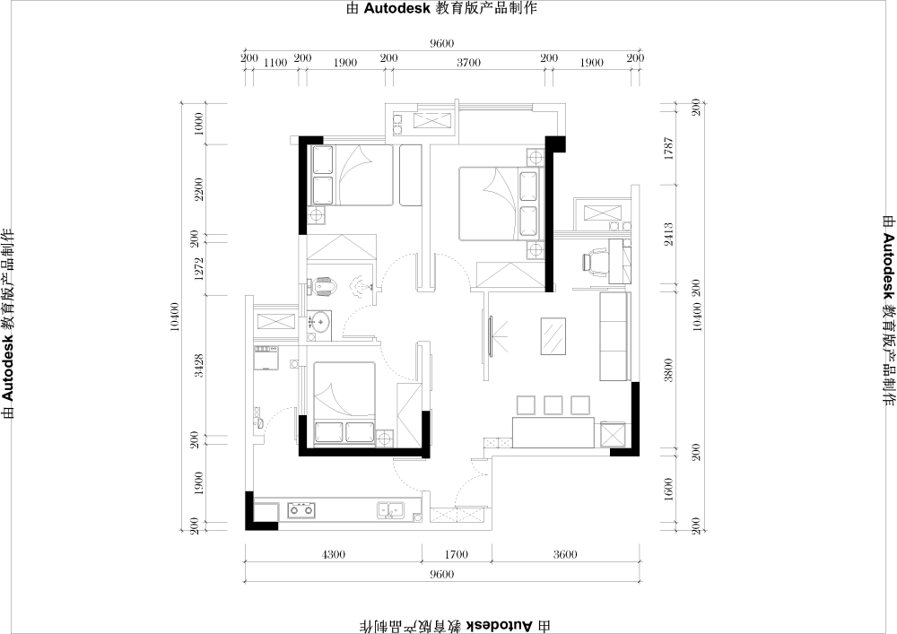 探讨一个小户型，要三室_新块-Model.png