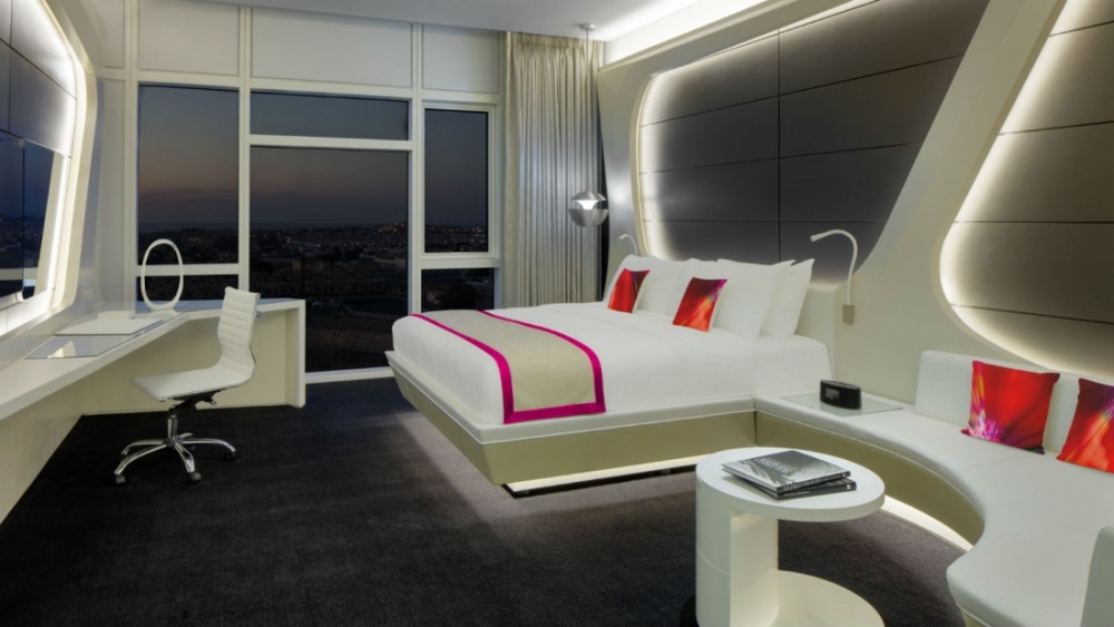 迪拜W酒店(官方攝影) W DUBAI AL HABTOOR CITY_W-Hotel-Dubai-Spectacular-bedroom.jpg