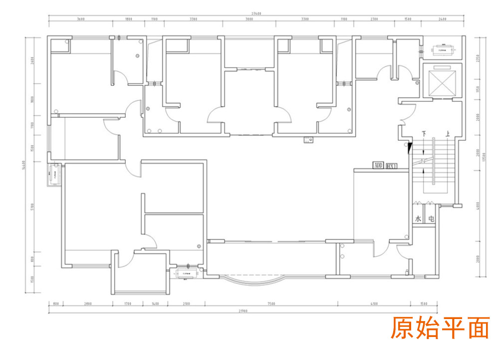 原始平面图