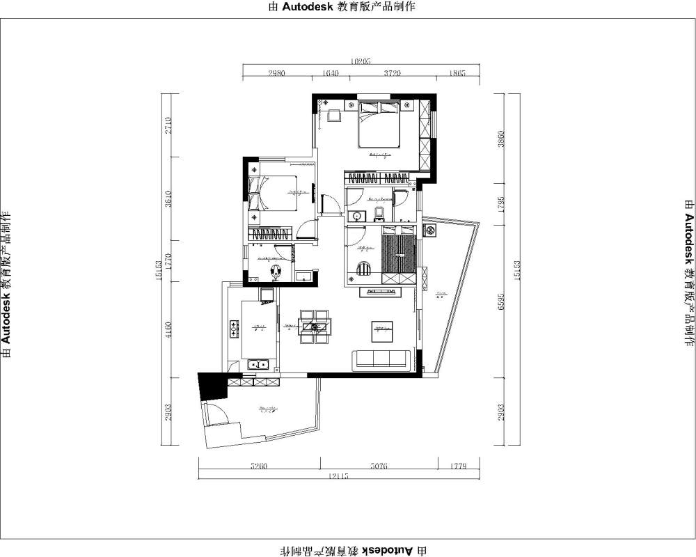 求指导。两房加书房。不用开放式厨房，主卧不用浴缸_长江楚韵-Model2.jpg